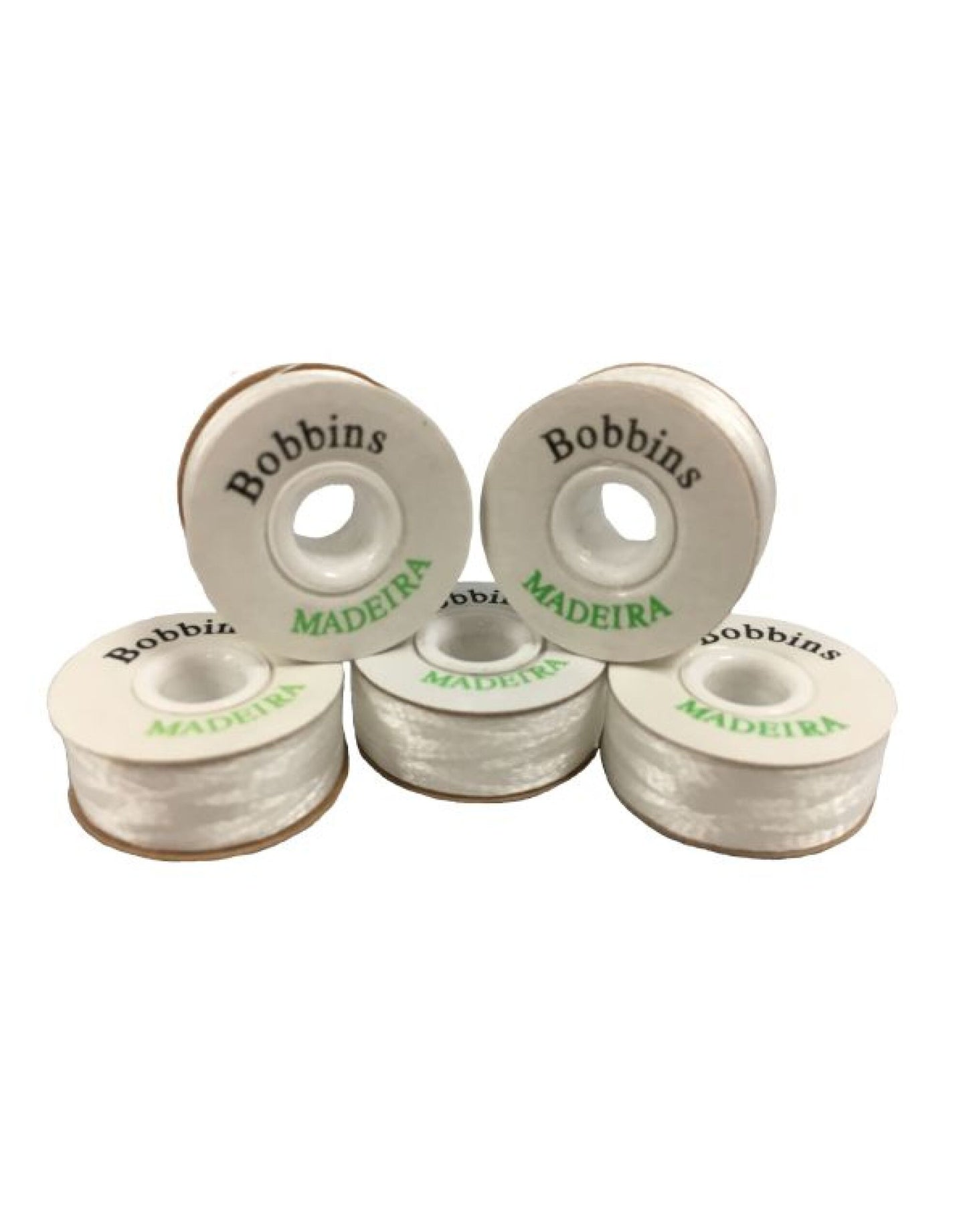 Prewound Bobbin Spools - White