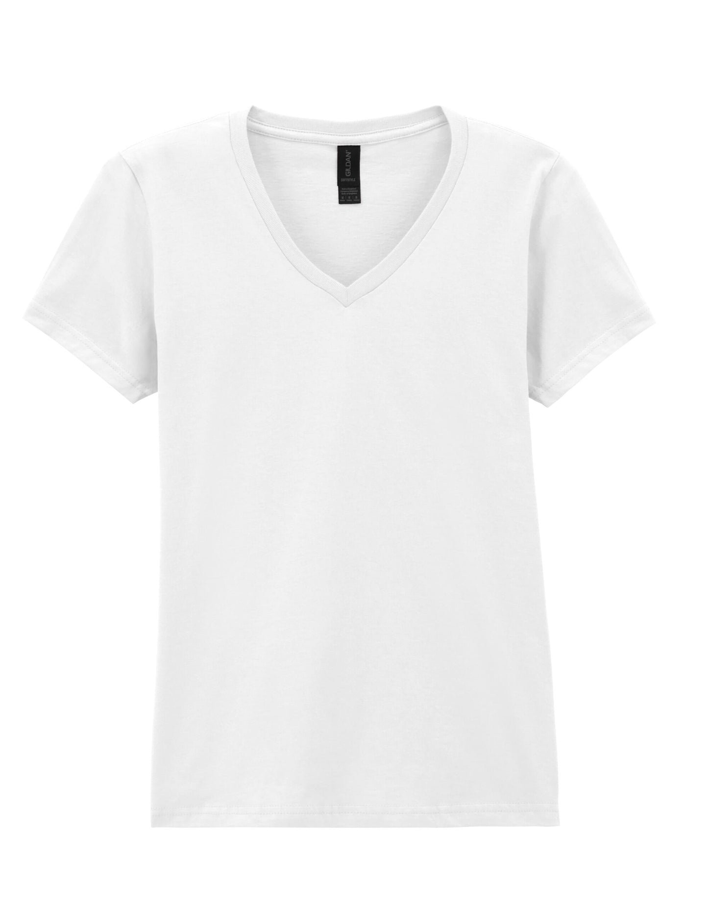 Softstyle® Ladies' V-Neck T-Shirt - White