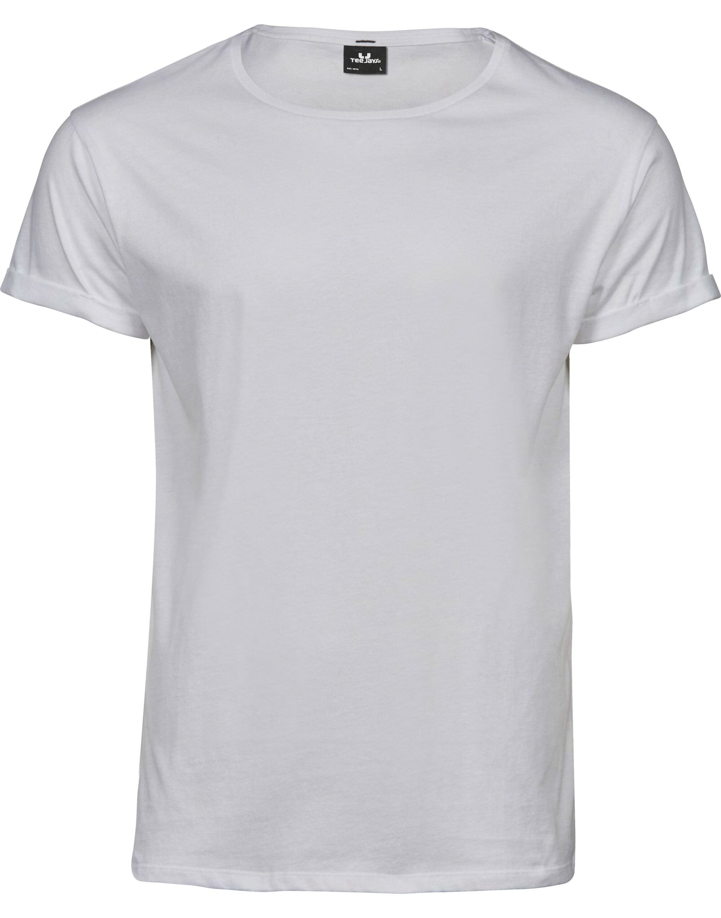 Men's Roll-Up Tee - White