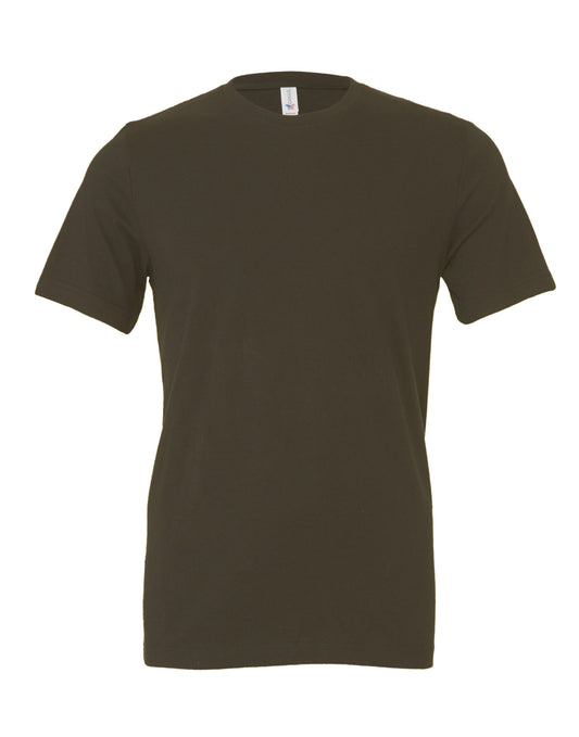 Canvas Unisex Jersey Short Sleeve Tee - Army