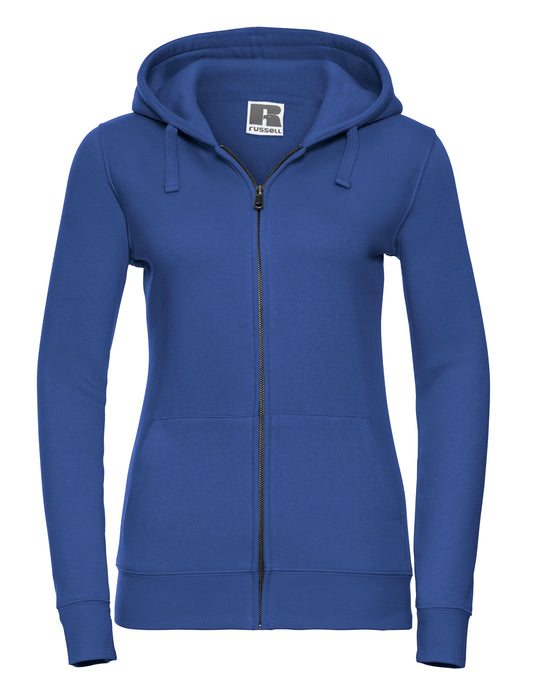 Ladies' Authentic Zipped Hood Jacket - Bright Royal