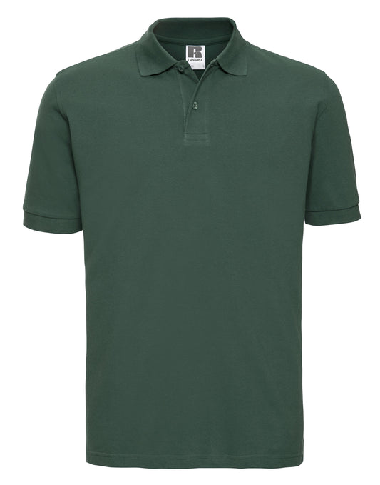 Men's Classic Cotton Polo - Bottle Green