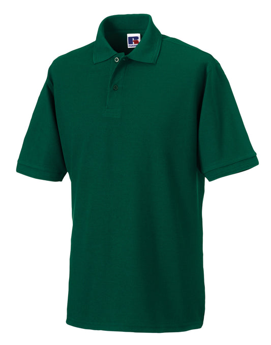 Hardwearing Polycotton Polo - Bottle Green