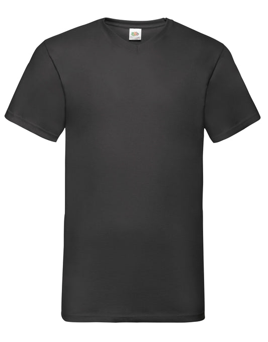 Men's Valueweight V-Neck T - Black