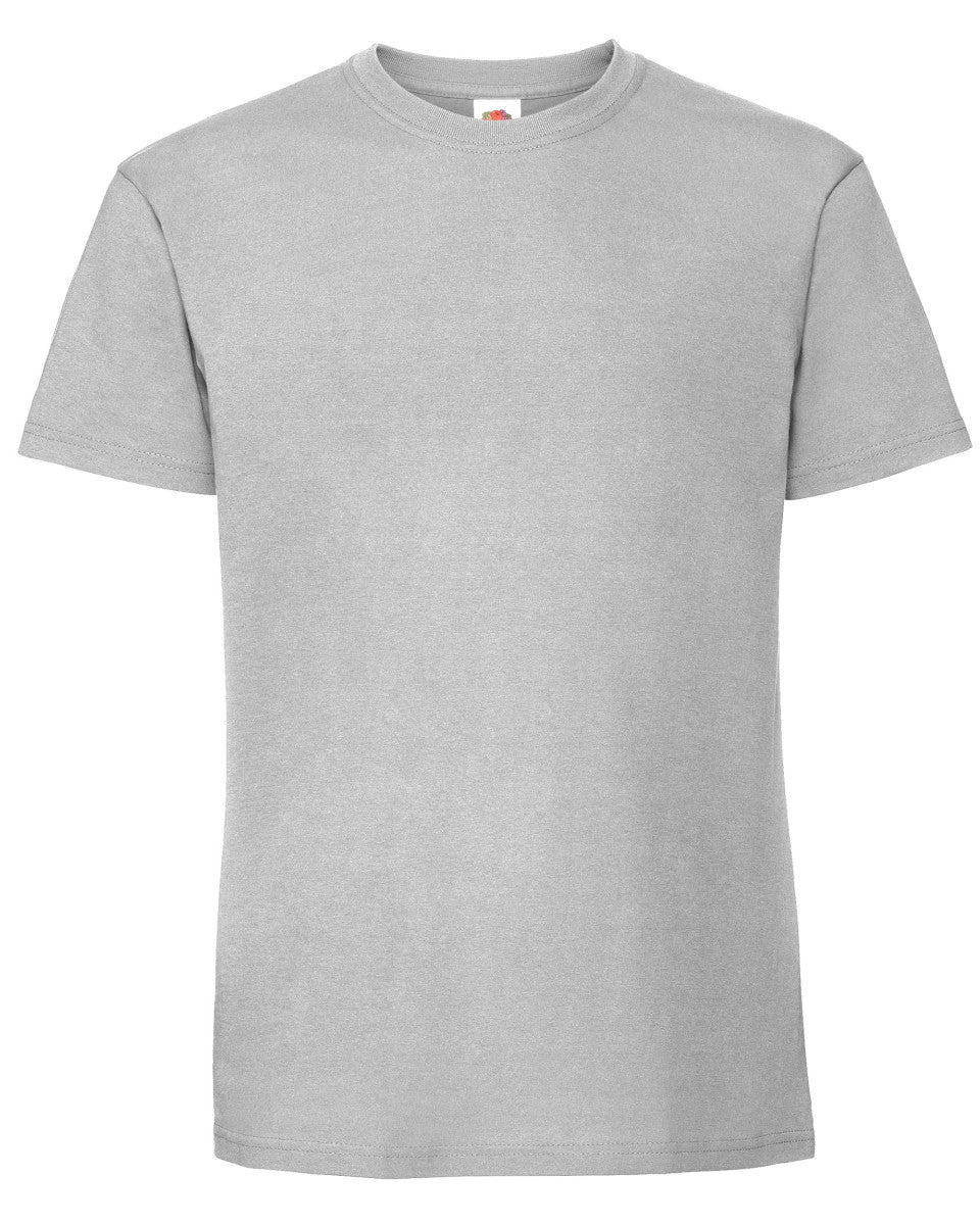 Men's Iconic 195 Ring Spun Premium T - Zinc