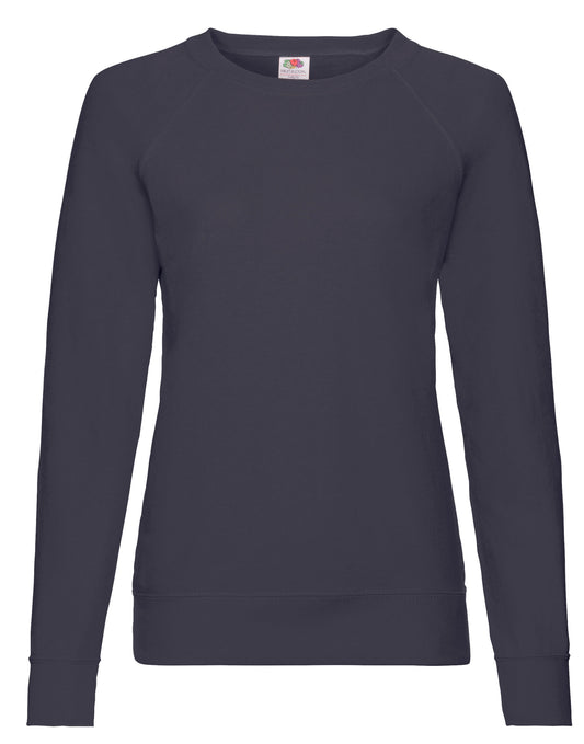 Ladies' Lightweight Raglan Sweat - Deep Navy