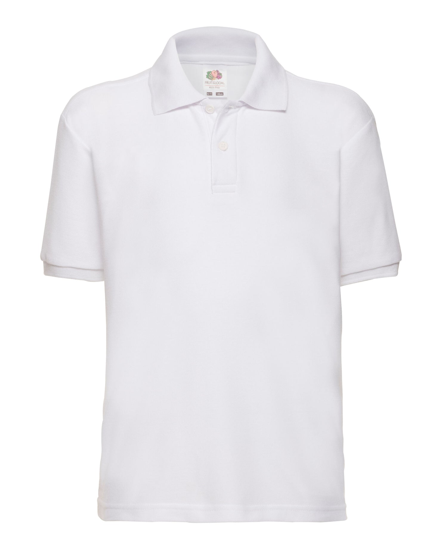 Kid's 65/35 Polo - White