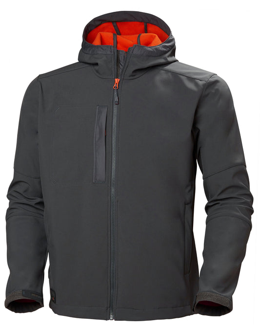 Kensington Hooded Softshell - Dark Grey