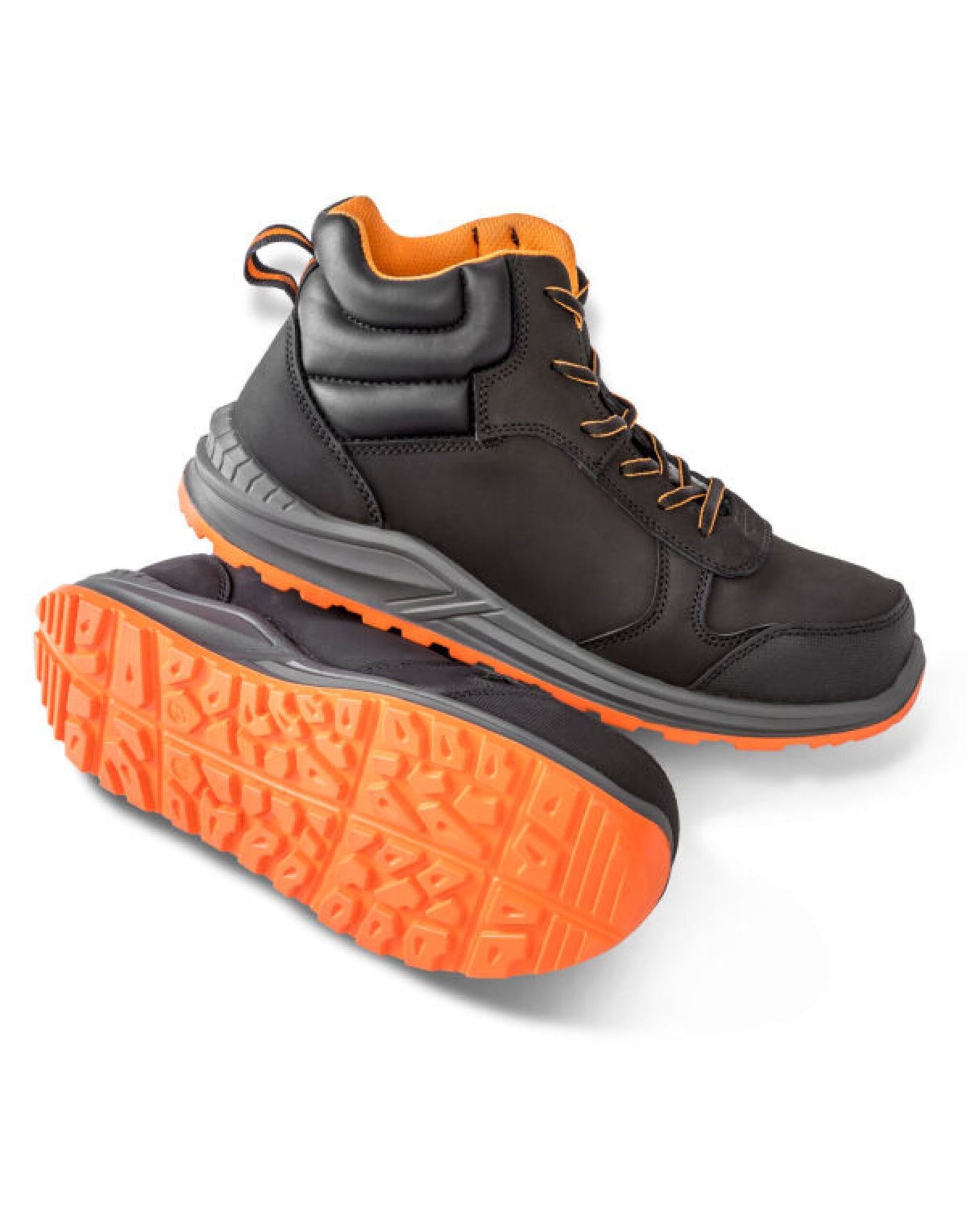 Stirling Safety Boot - Black/Grey/Orange
