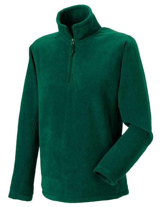 1/4 Zip Outdoor Fleece - Bottle Green