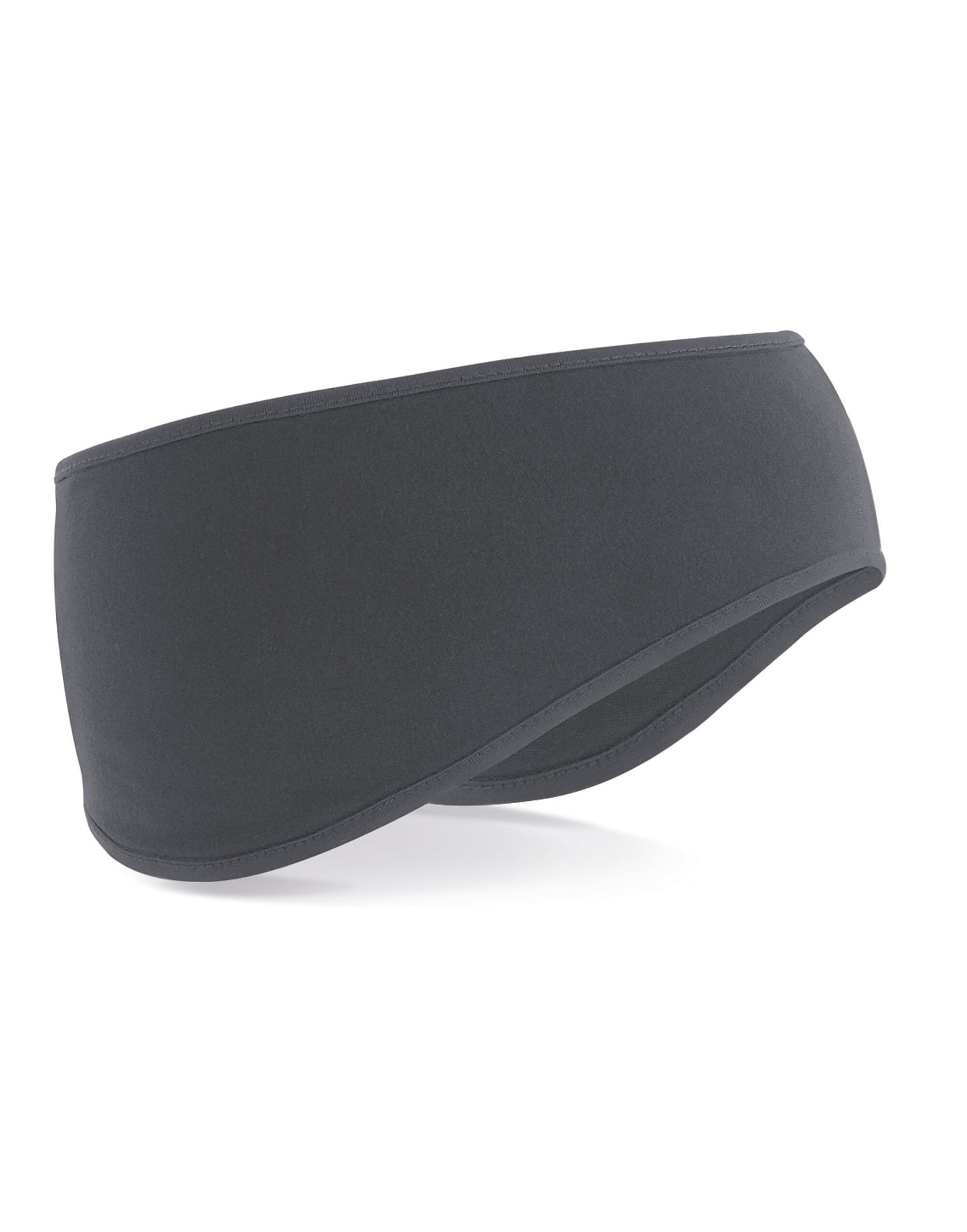 Softshell Sports Tech Headband - Graphite Grey