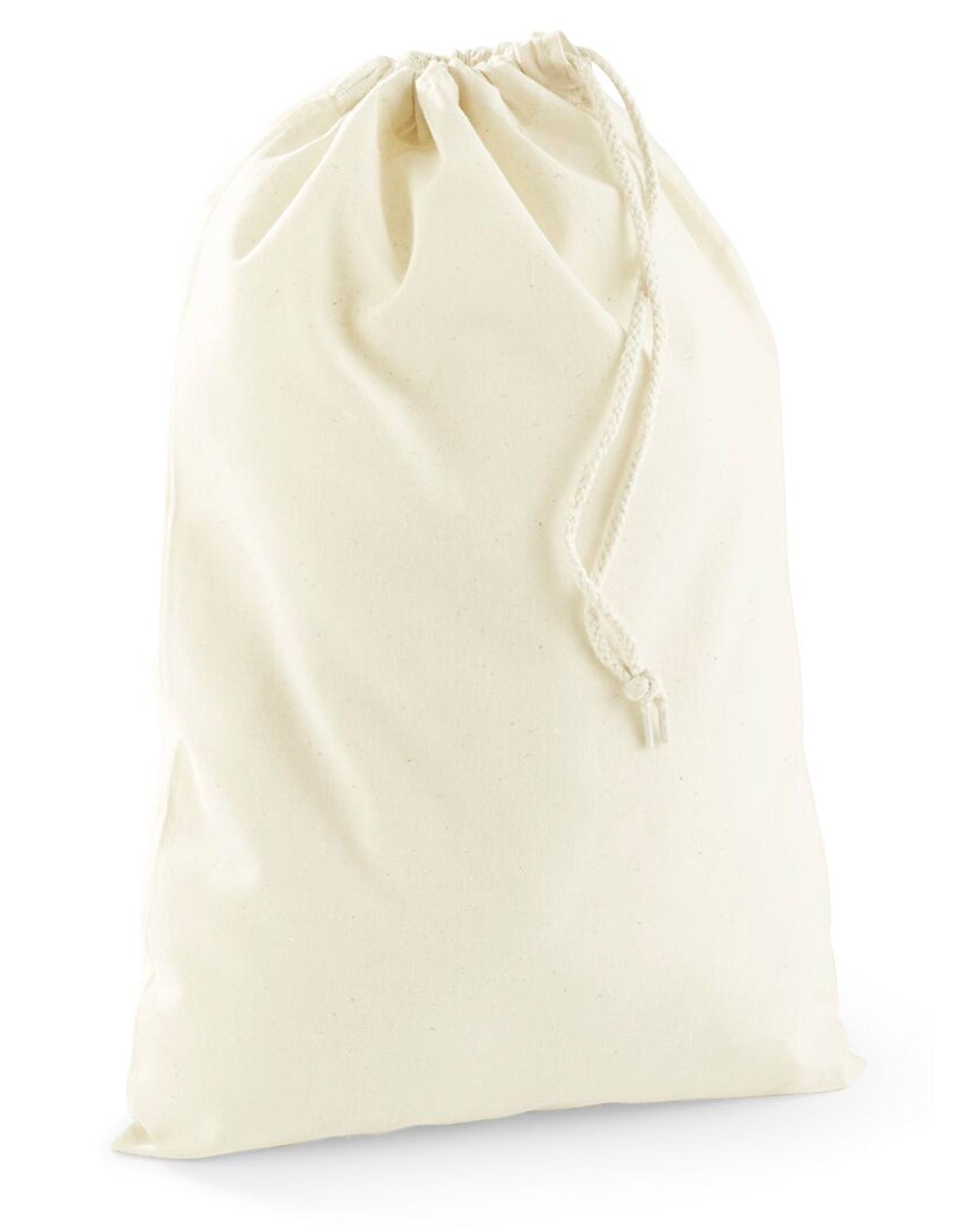 Recycled Cotton Stuff Bag - Natural