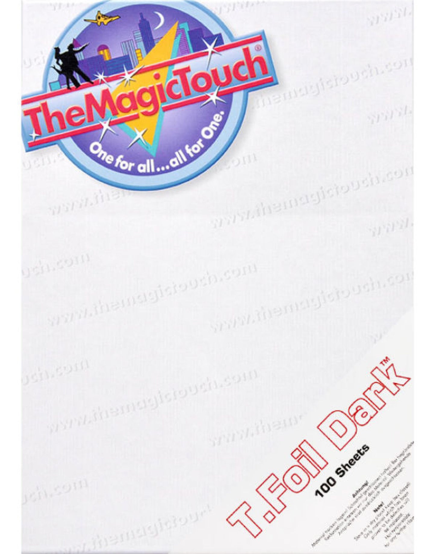 T-Foil Dark A3 Transfer Paper (100 sheets) - White