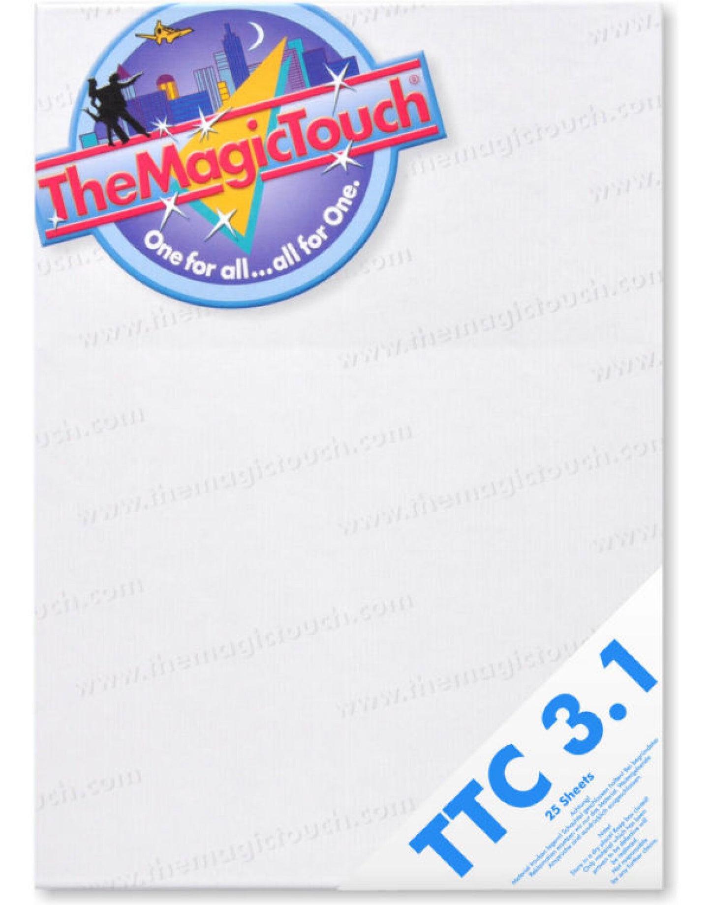 TTC 3.1 Transfer Paper A4R Micro Pack (Pack 25) - White