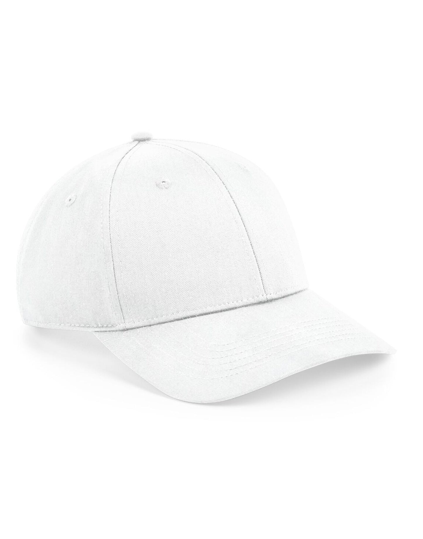 Urbanwear 6 Panel Snapback - White