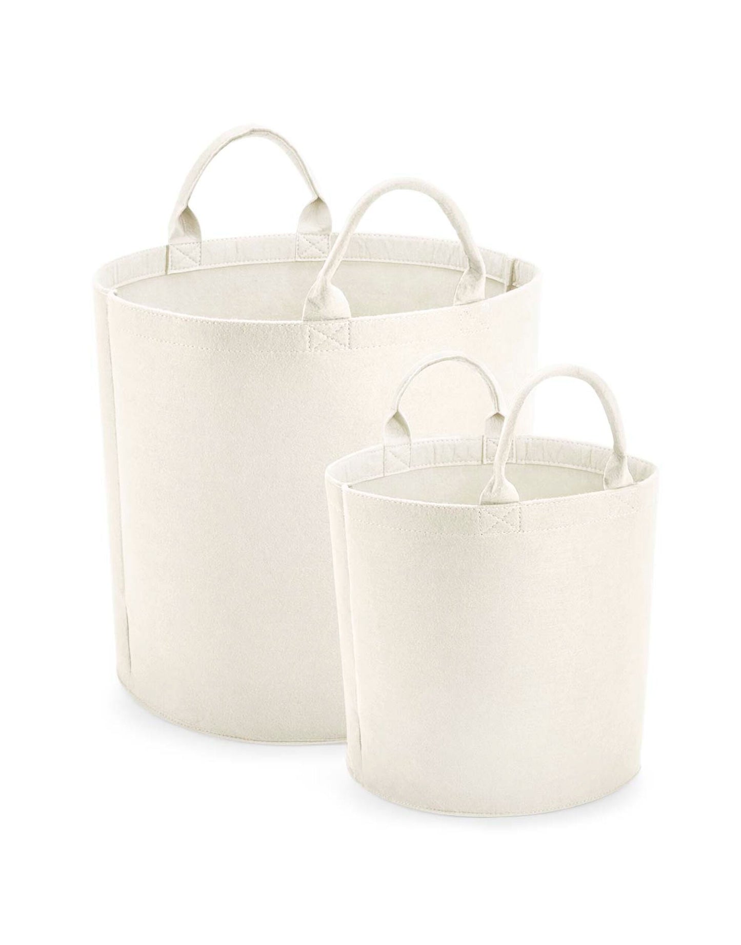 Felt Trug - Soft White