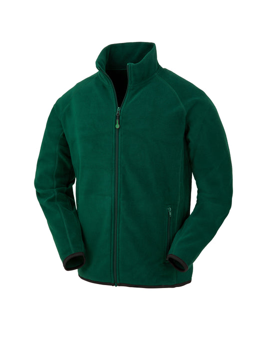 Recycled Unisex Fleece Polarthermic Jacket - Forest Green
