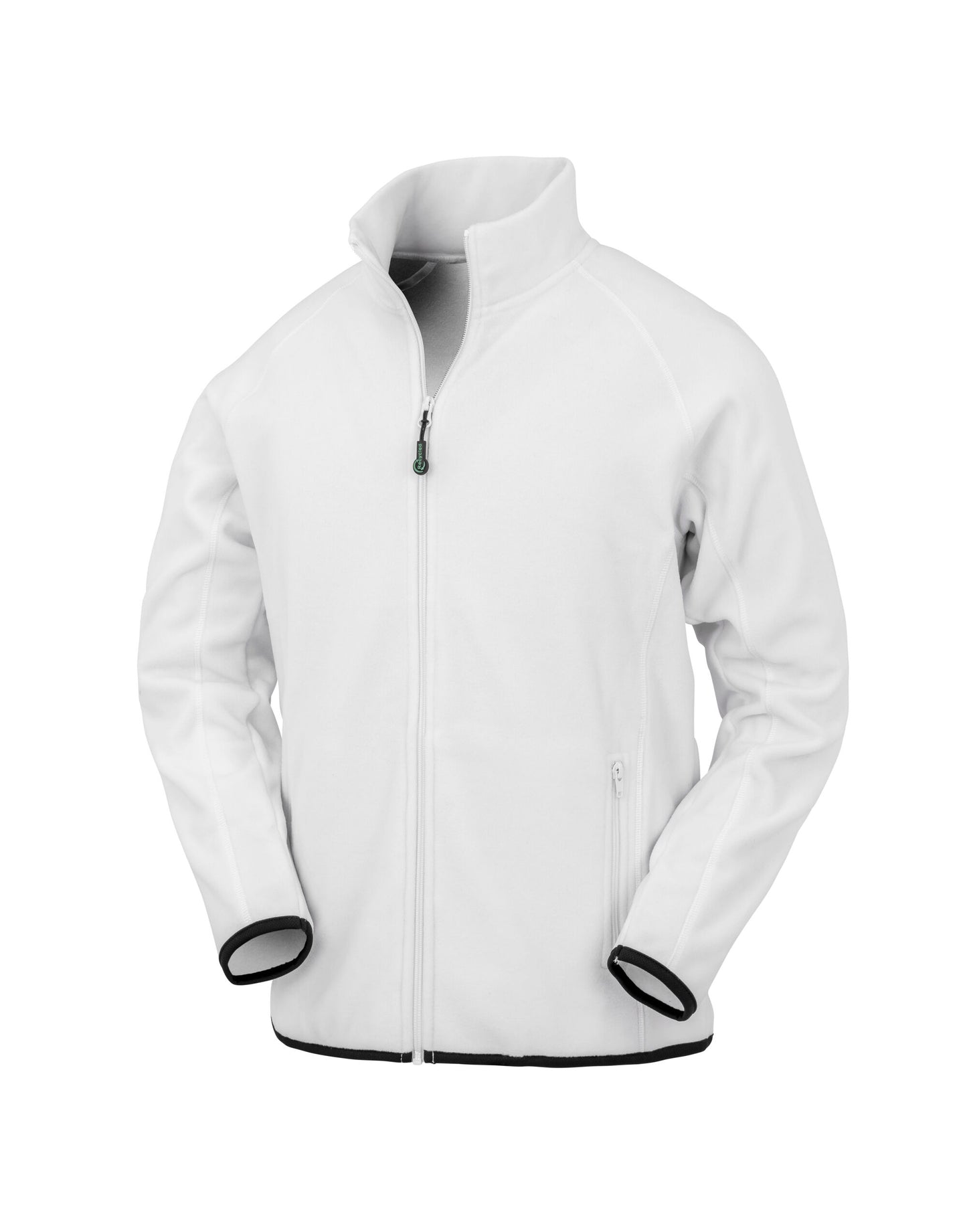 Recycled Unisex Fleece Polarthermic Jacket - White