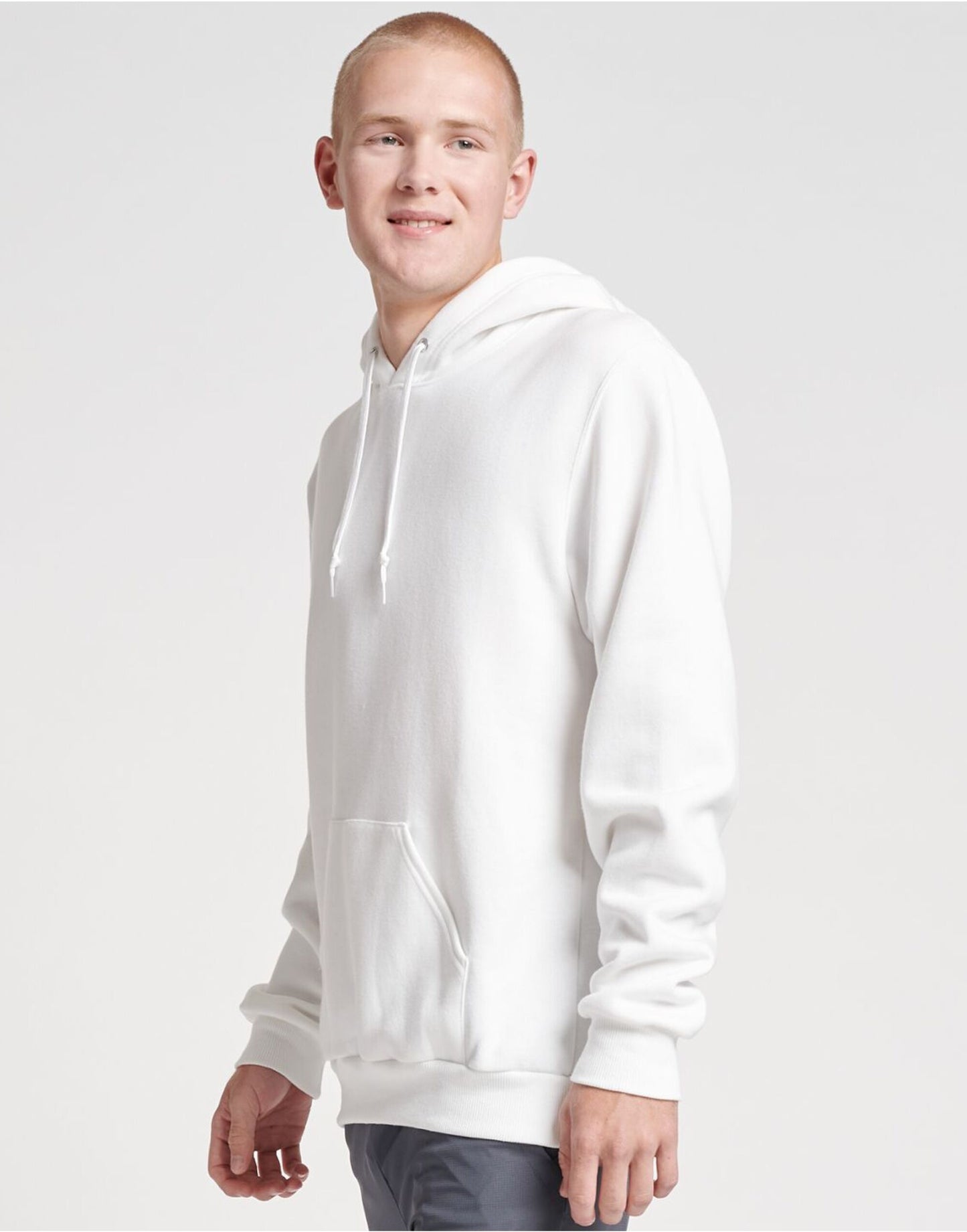 Eco Premium Hooded Sweatshirt - White