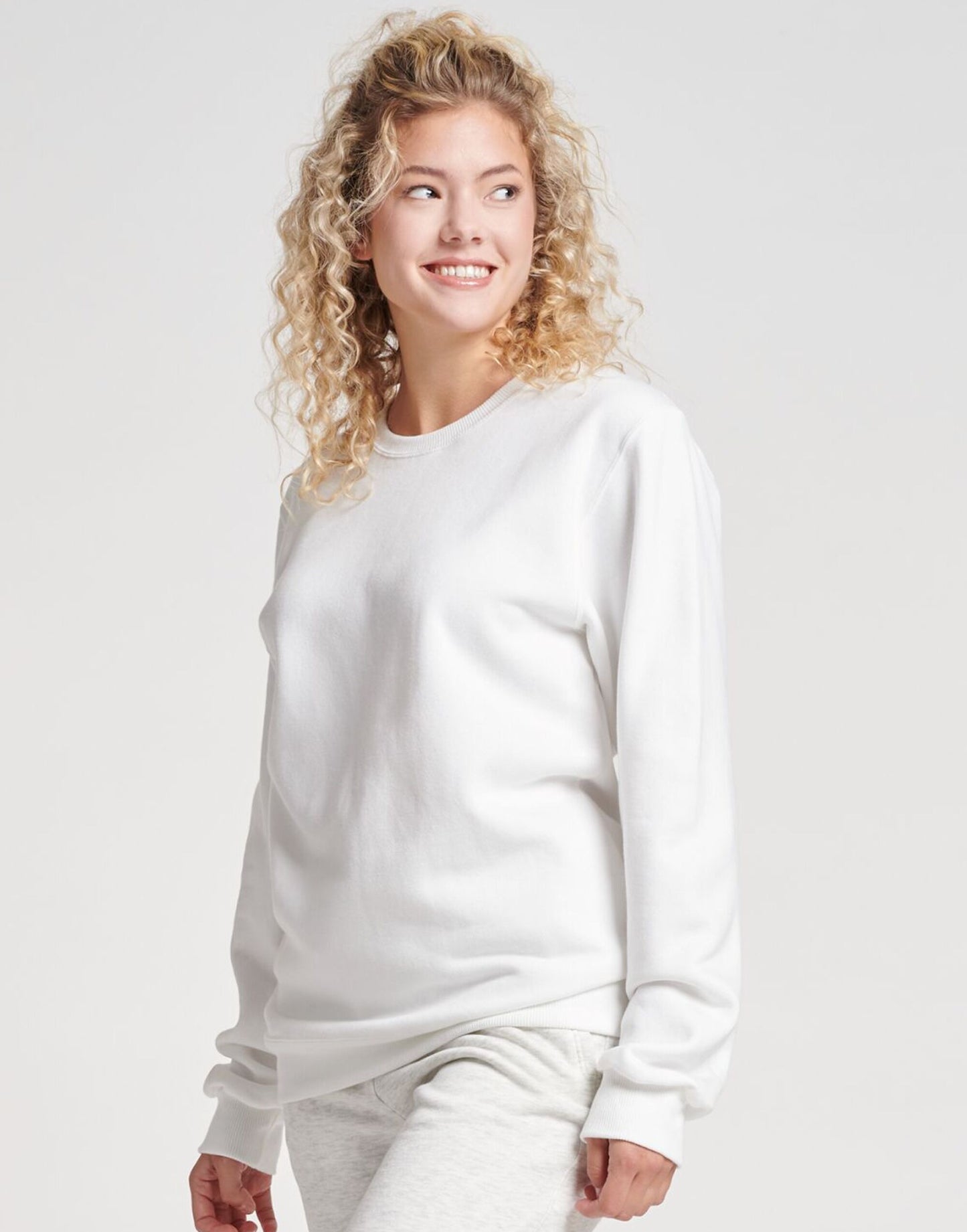 Eco Premium Sweatshirt - White