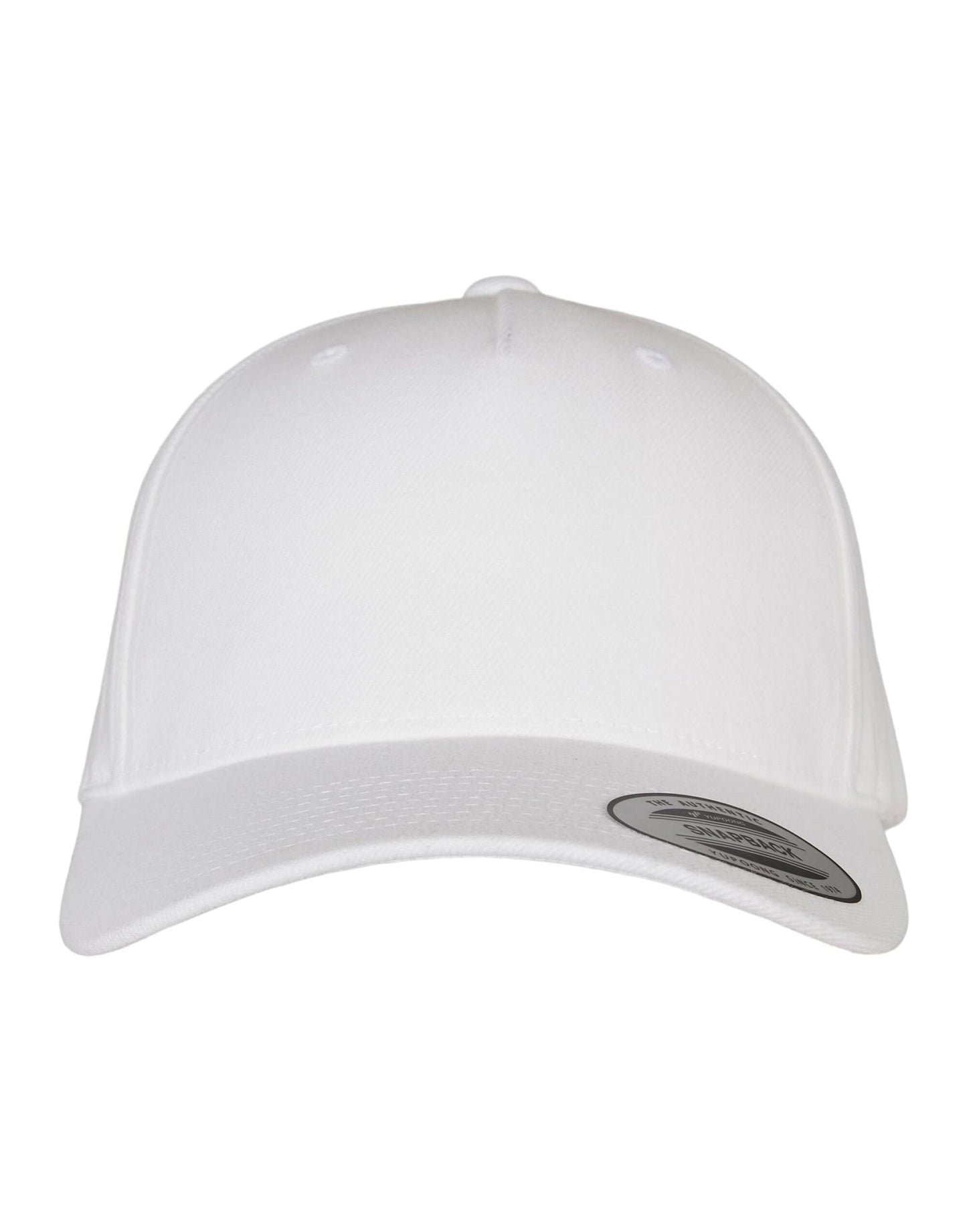 YP Classics 5 Panel Premium Cap - White