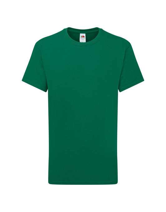 Kids Iconic 195 Tee - College Green