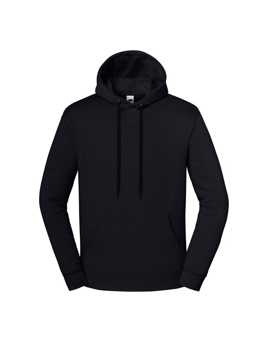 Iconic Premium Hooded Sweat - Black