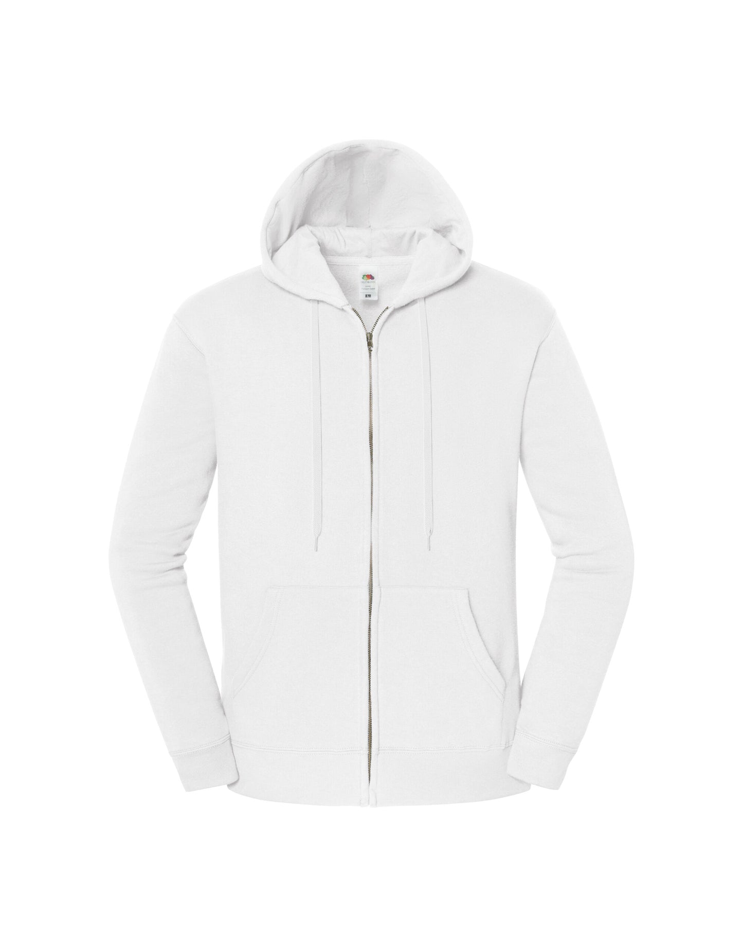 Premium Hooded Sweat Jacket - White