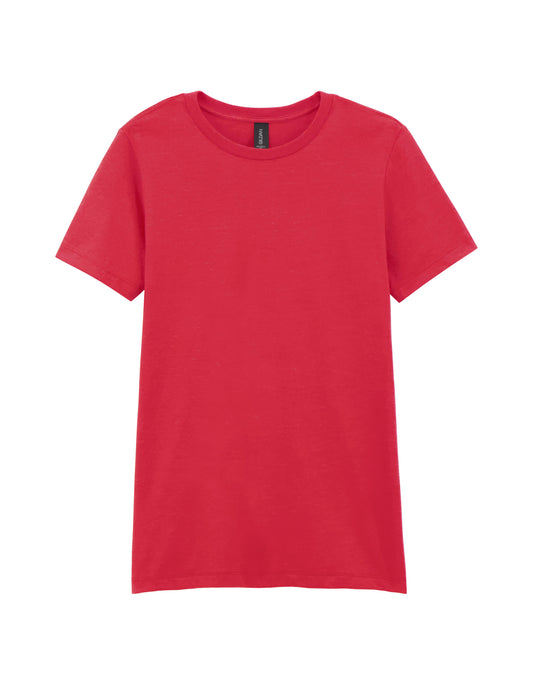 Softstyle CVC Women's T-Shirt - Red Mist