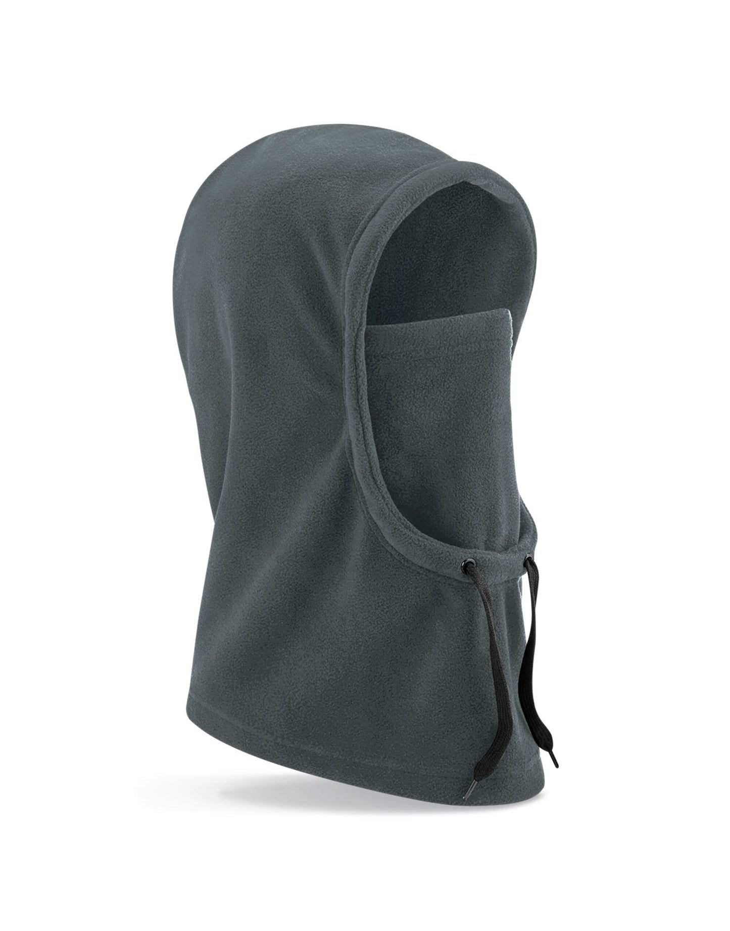 Recycled Fleece Hood - Steel Grey
