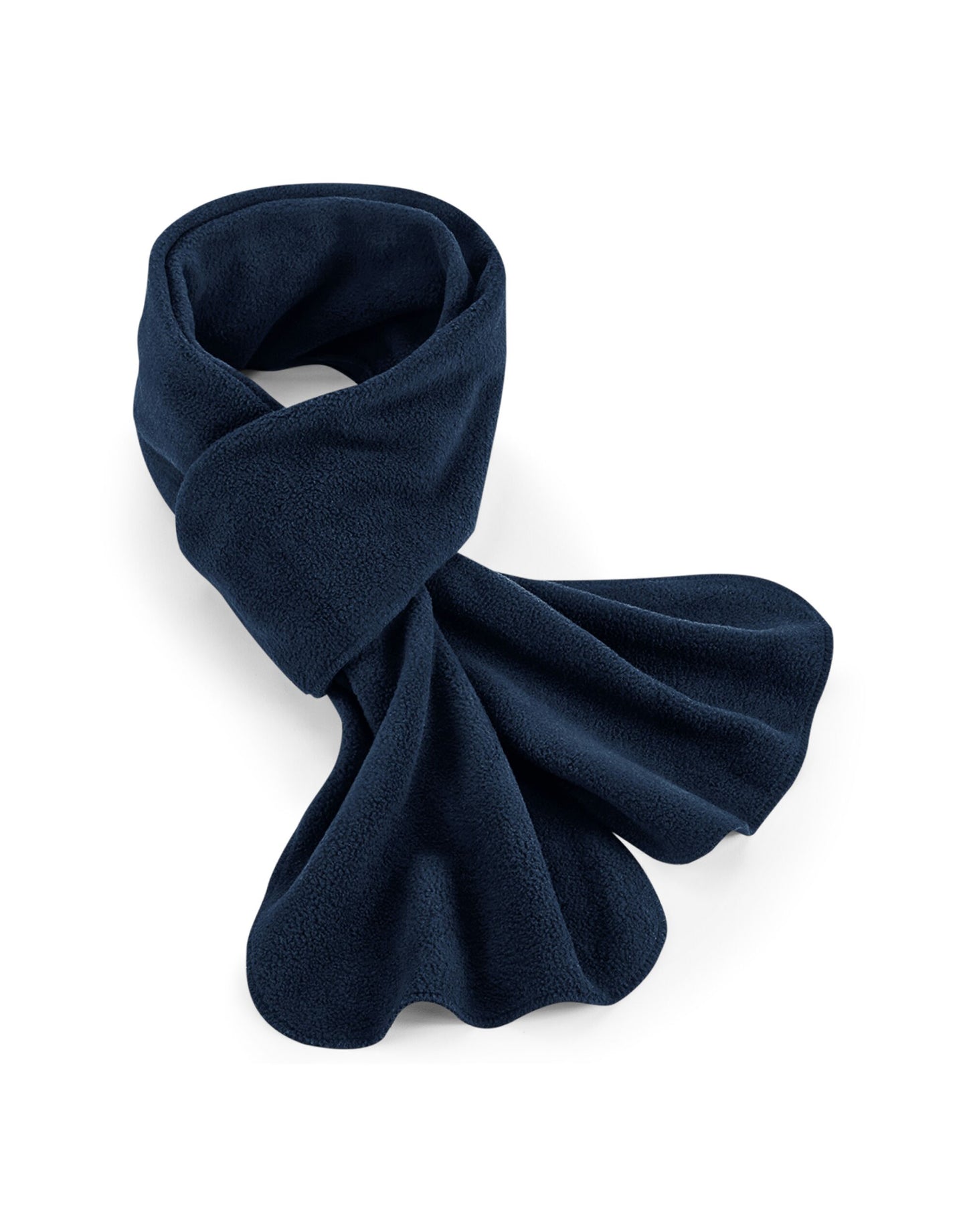 Recycled Fleece Scarf - French Navy