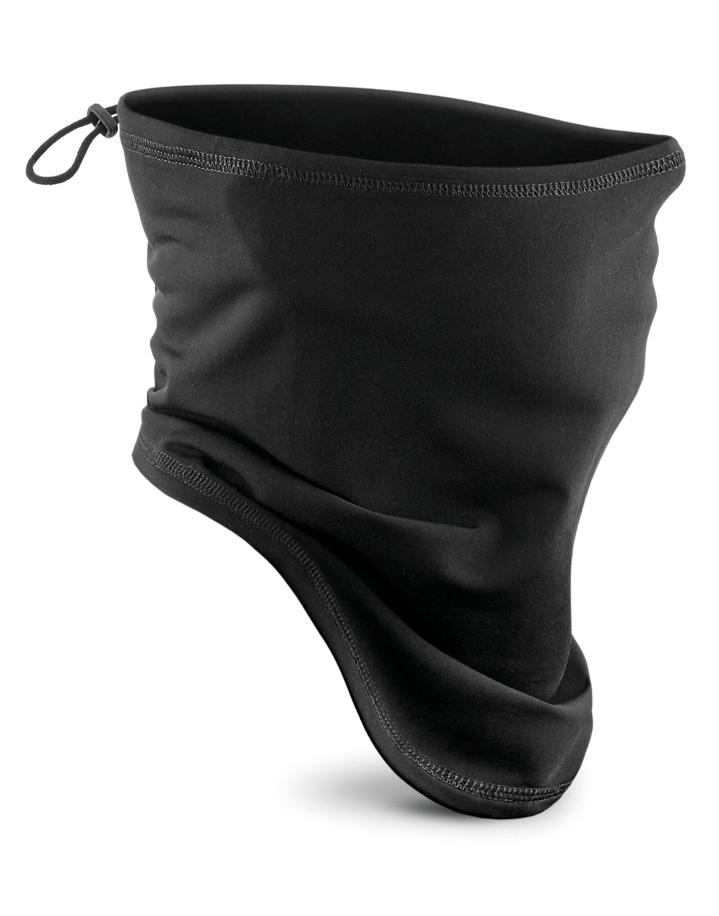 Junior Softshell Sports Tech Neck Warmer - Black