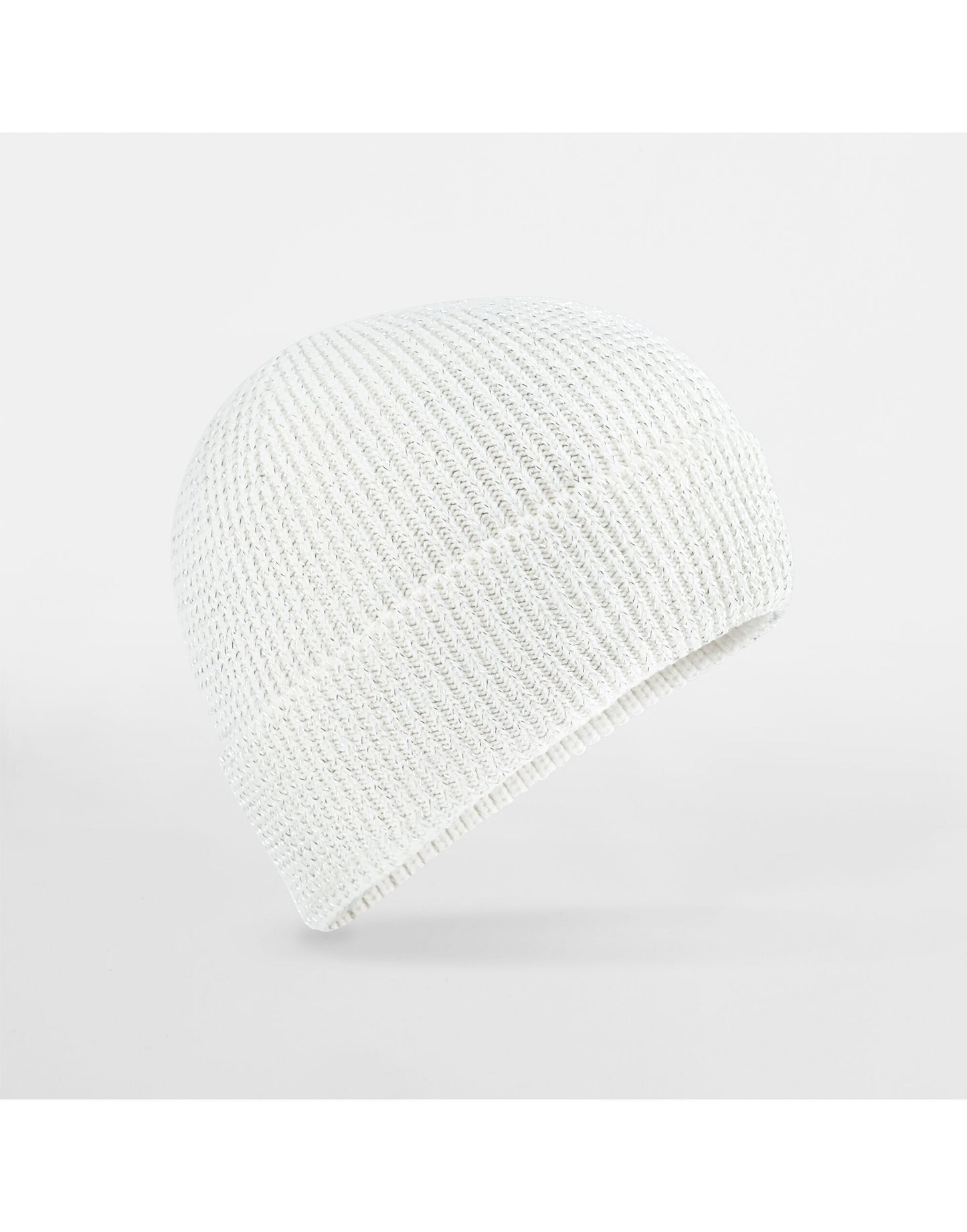 Streetlite Reflective Beanie - White