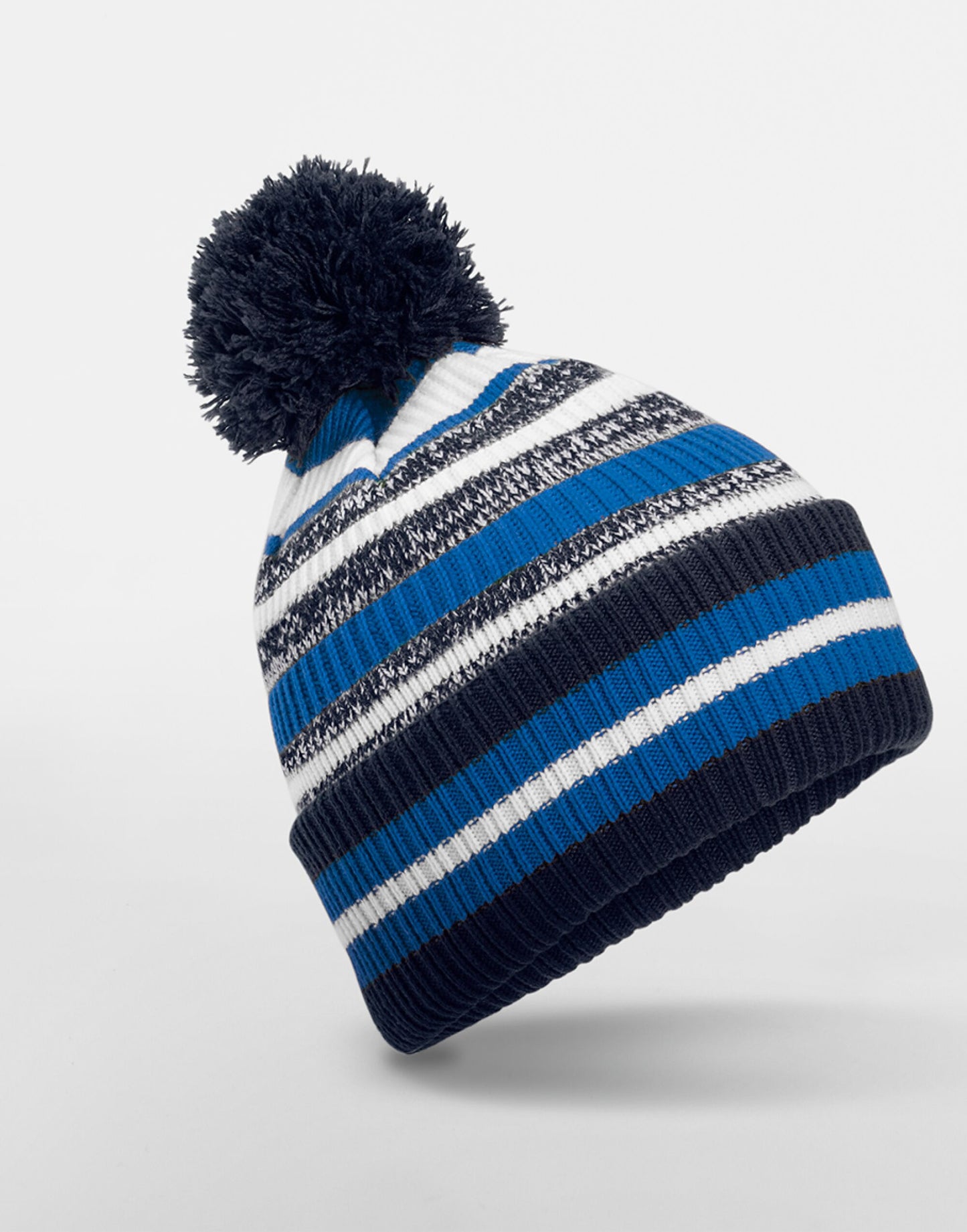 Multi-Sport Fan Beanie - French Navy/Sapphire Blue/White