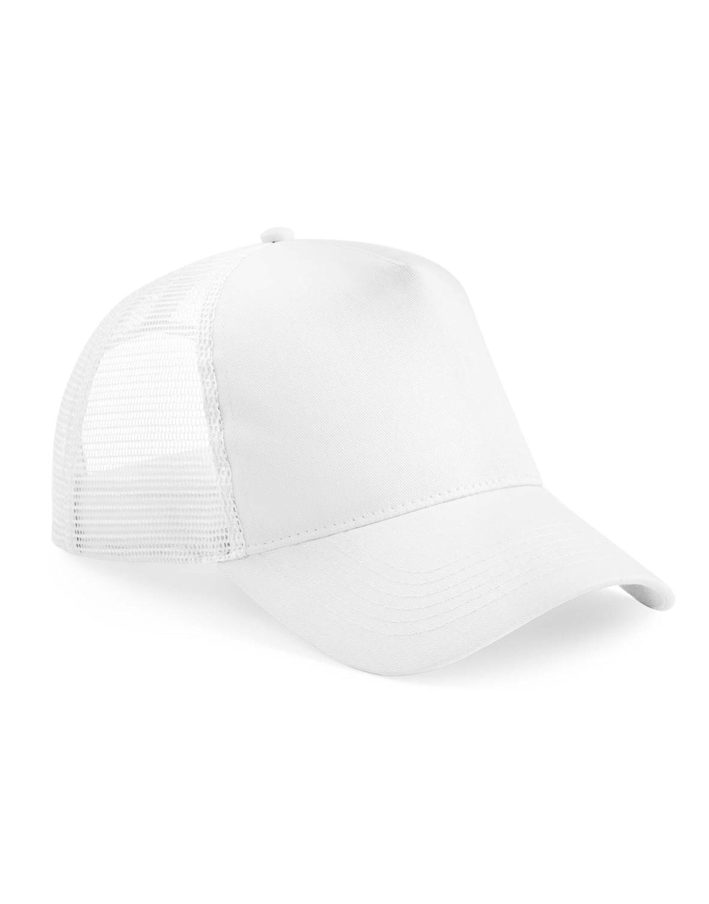 Junior Snapback Trucker - White/White