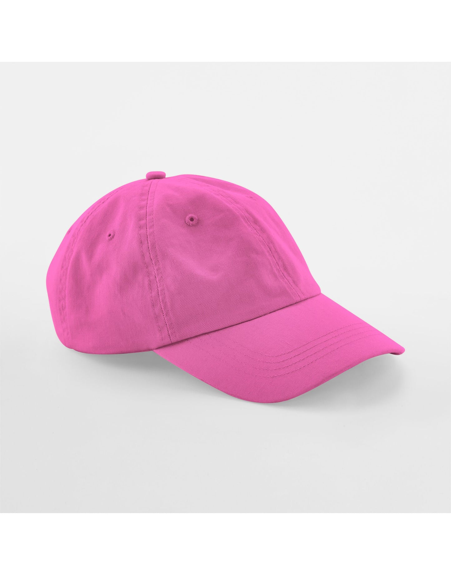 Junior Low Profile 6 Panel Dad Cap - True Pink