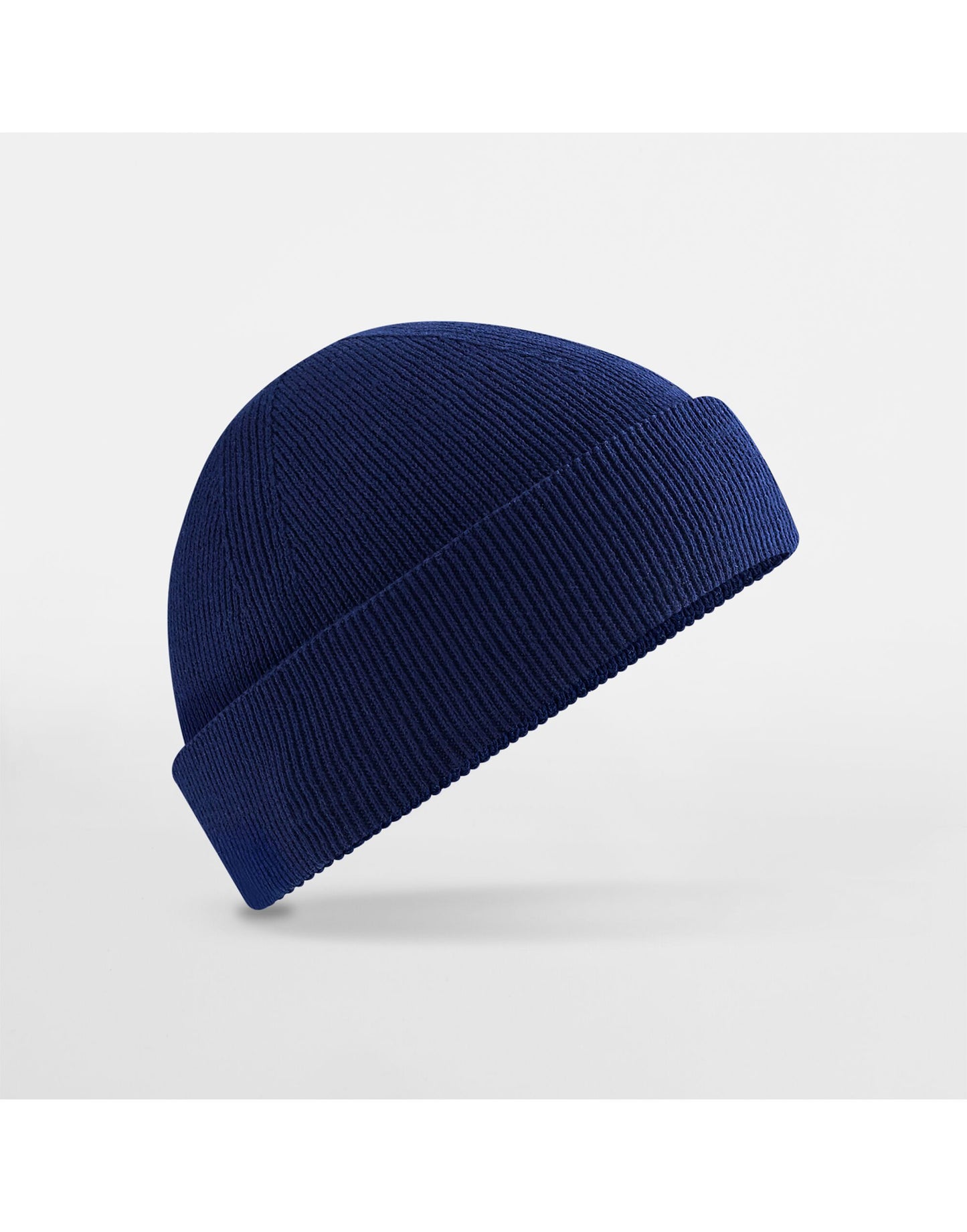 Organic Cotton Fisherman Beanie - Oxford Navy