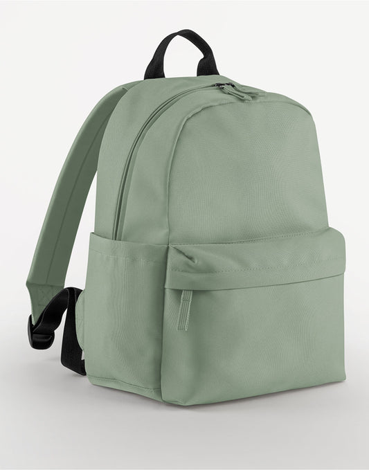 Premium Recycled Mini Backpack - Dusty Green