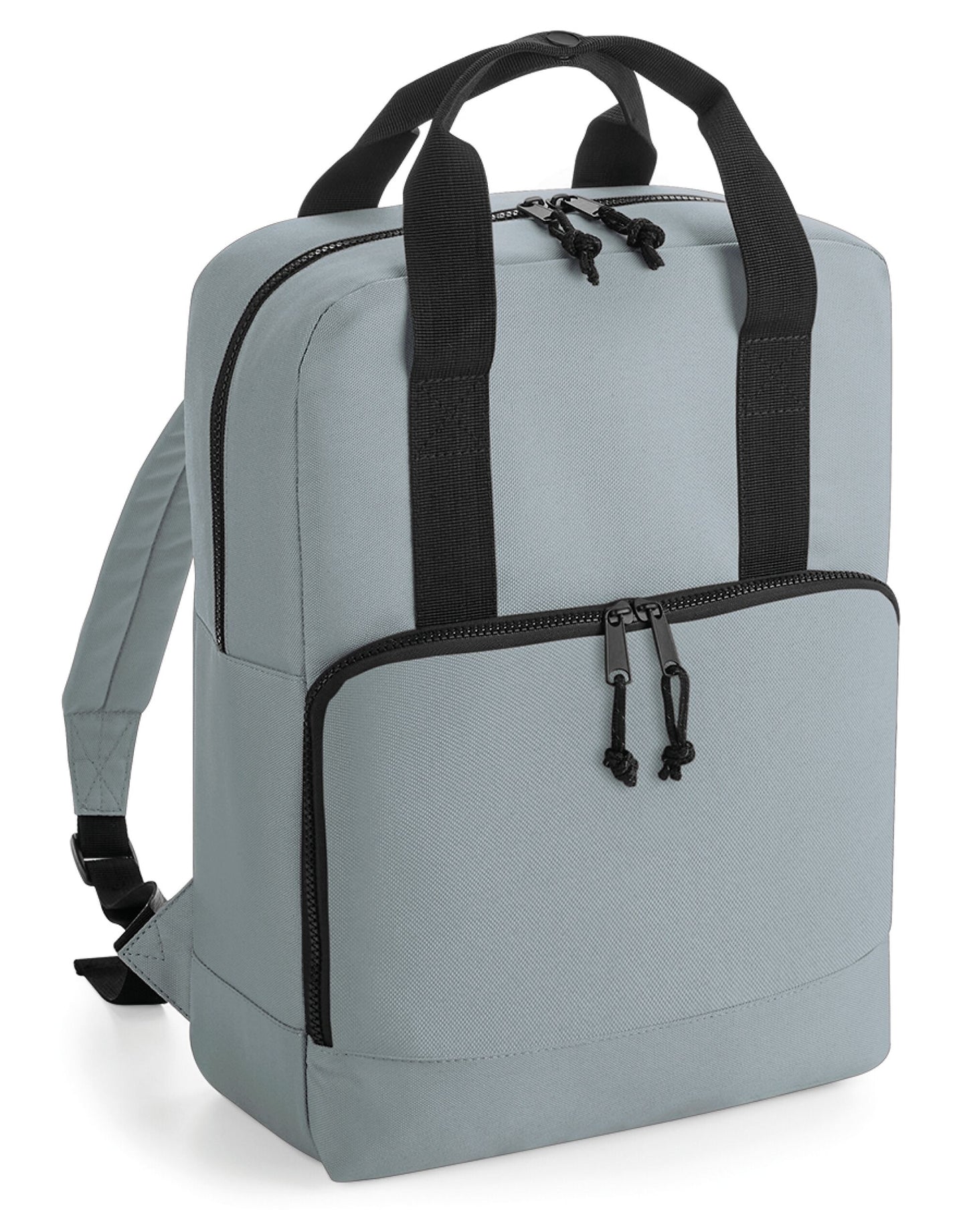 Recycled Twin Handle Cooler Backpack - Pure Grey