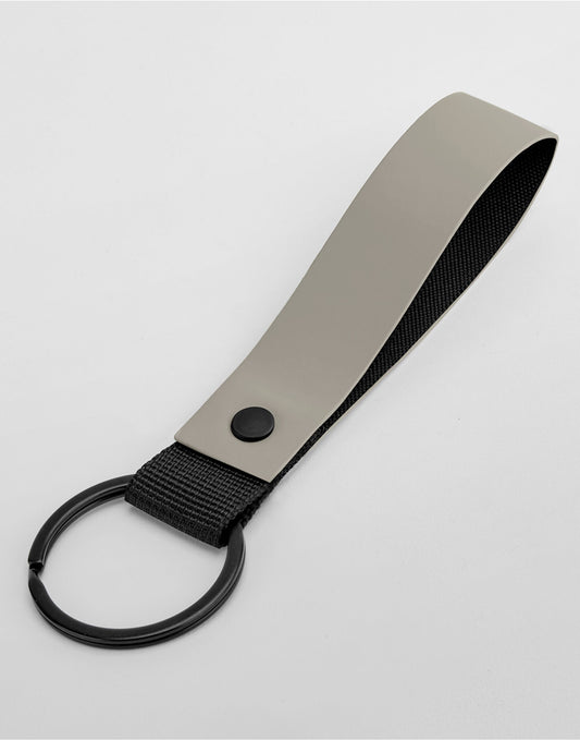 Matte PU Keyring - Clay