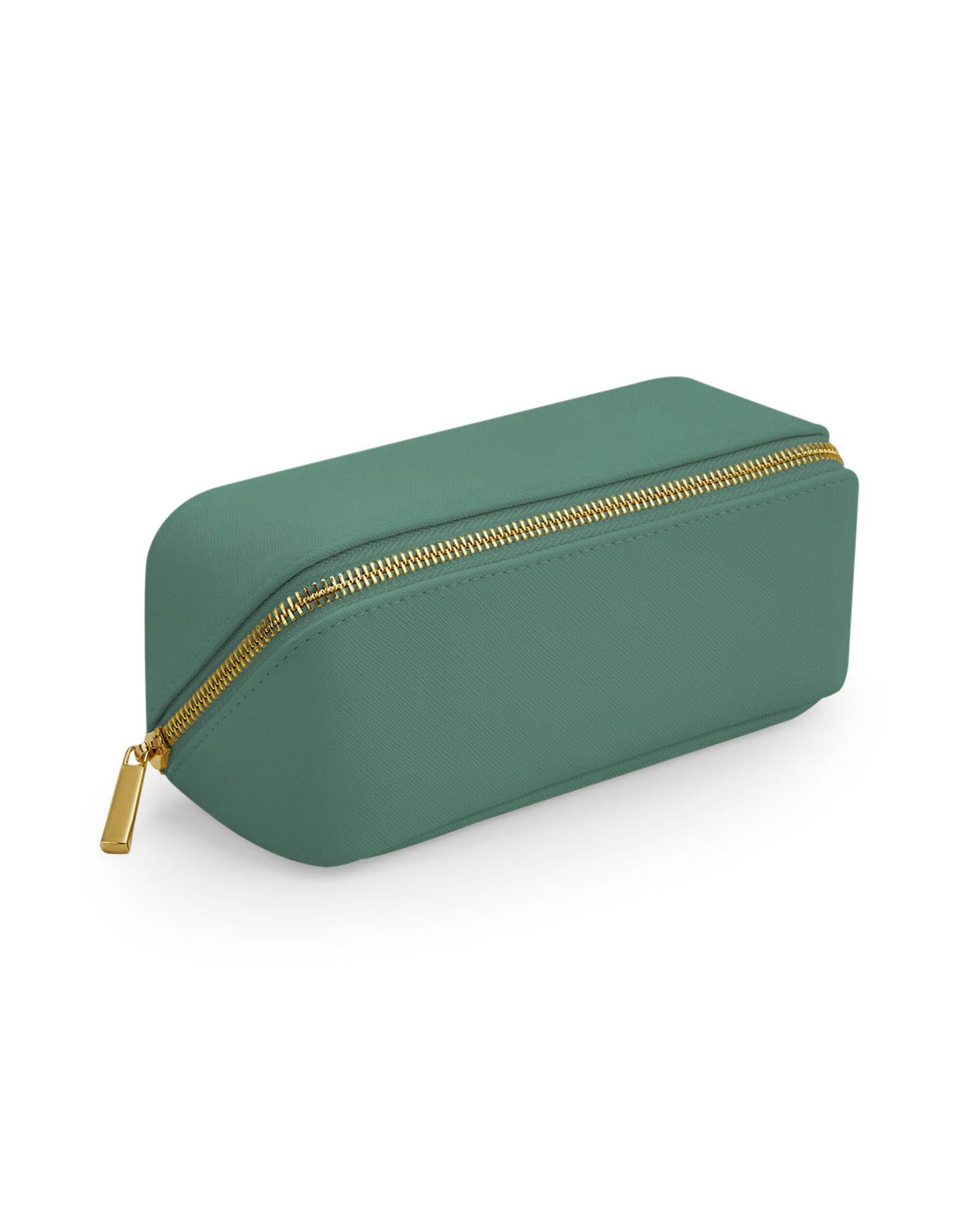 Boutique Open Flat Mini Accessory Case - Sage Green