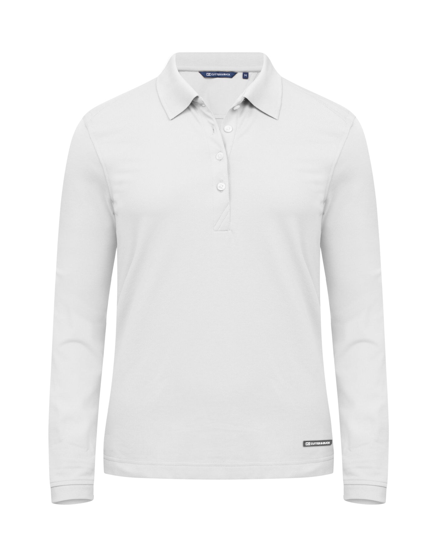 Advantage Long Sleeve Polo Women - White