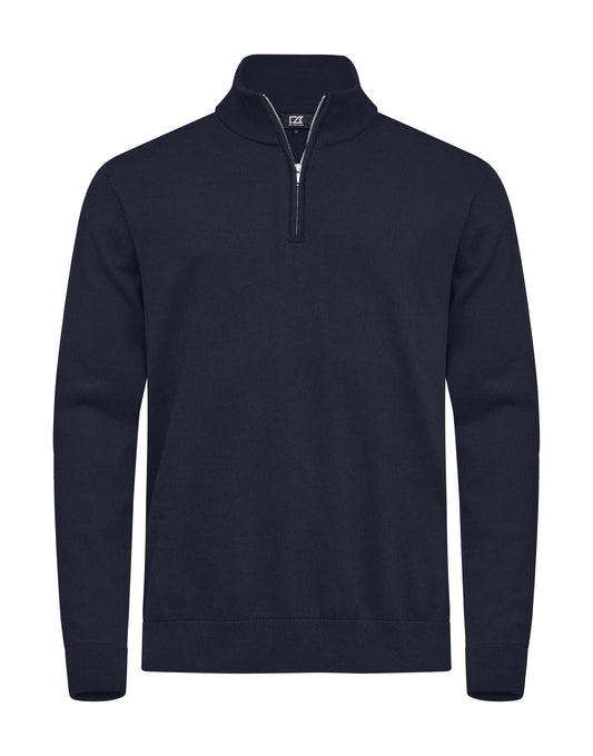 Oakville Half Zip Sweater Men - Dark Navy
