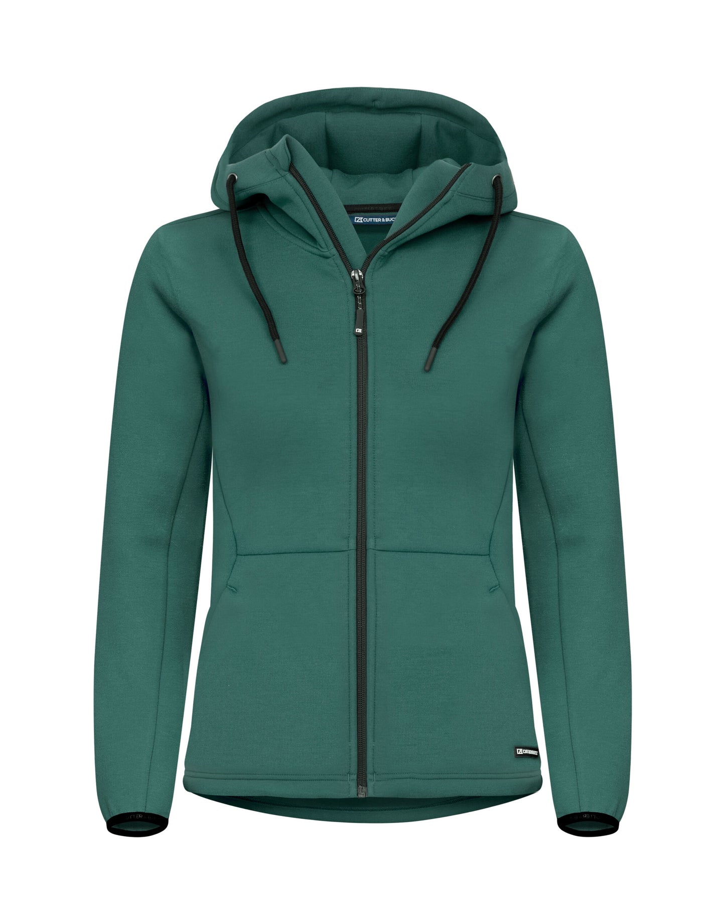 Pemberton Hood Full Zip Women - Pine Green