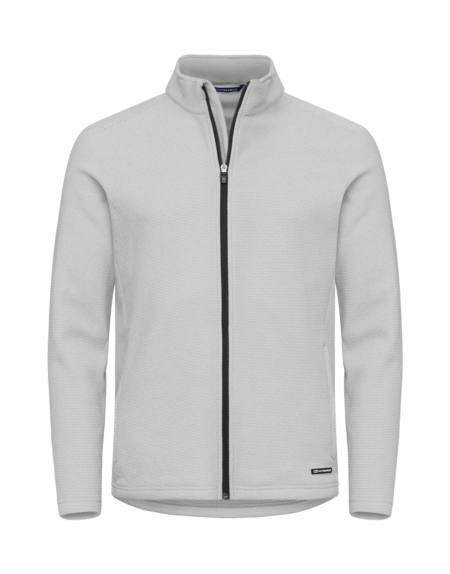 Hunts Point Fleece Full Zip Men - Silver