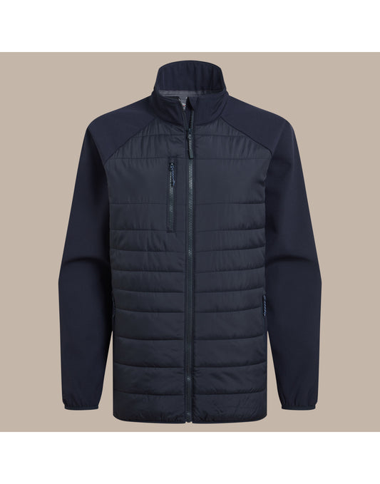 Ladies Compresslite Hybrid Jacket - Dark Navy