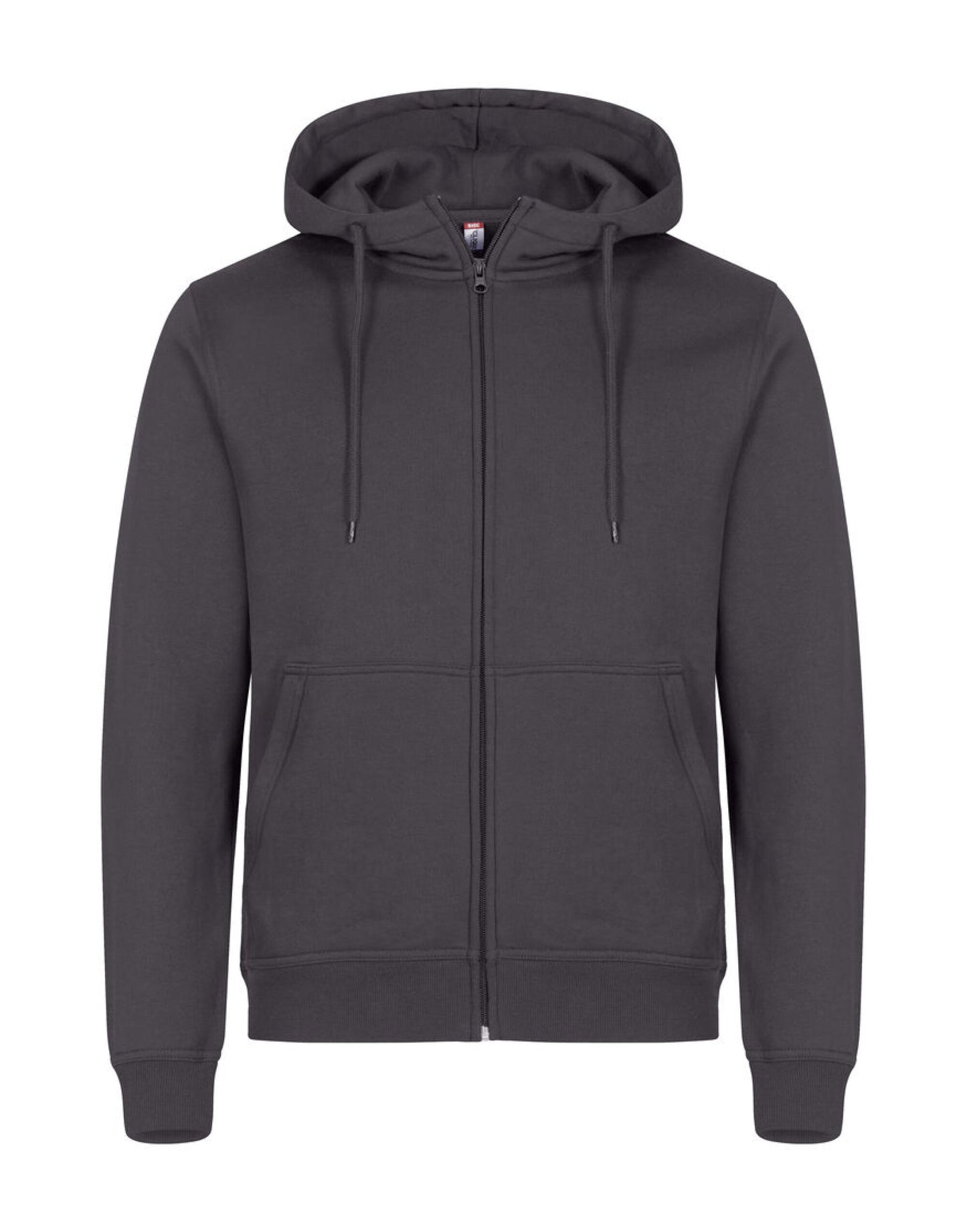 Miami Full Zip Hoody - Metal Grey