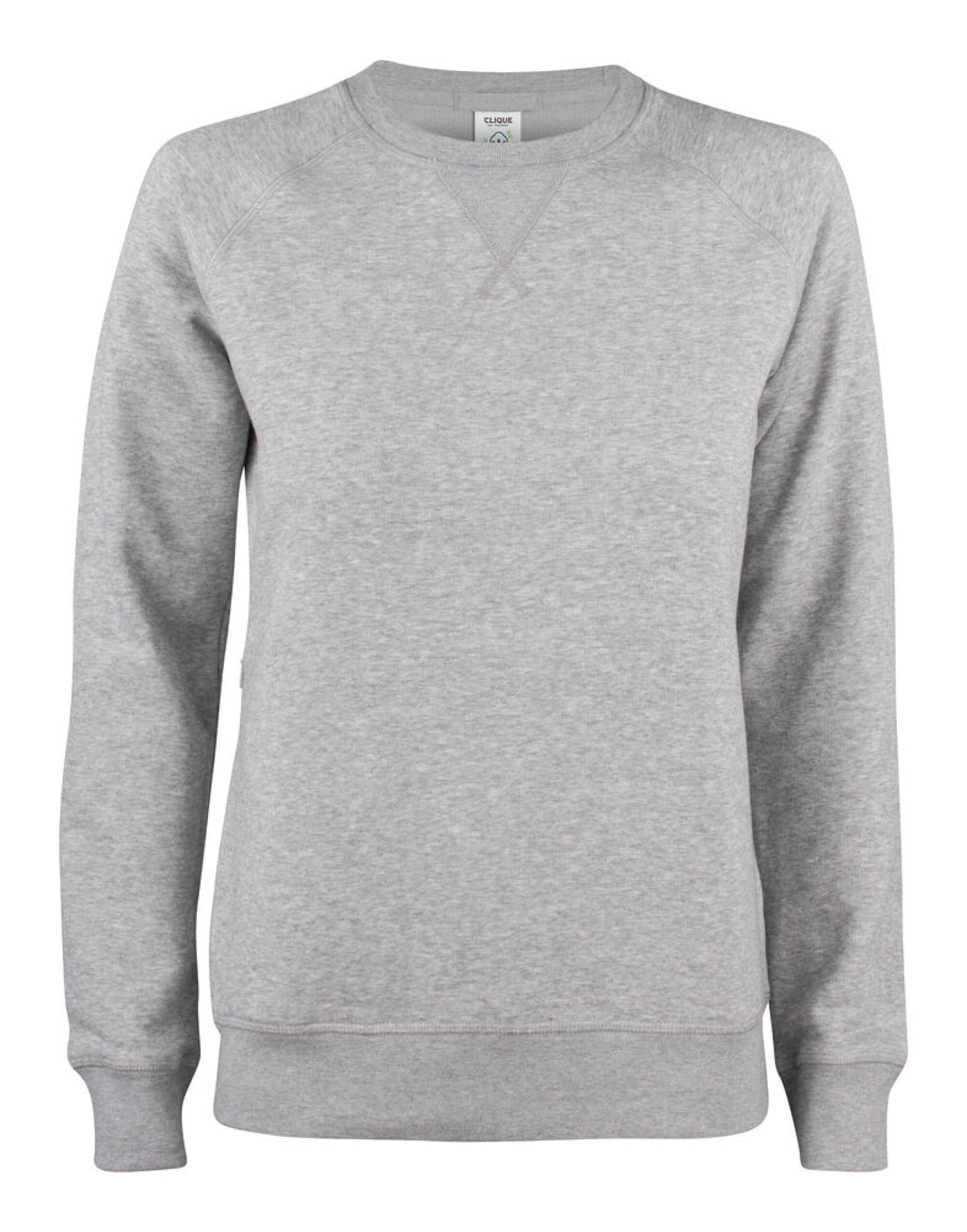 Ladies Premium OC Roundneck _x000D_ - Grey Melange
