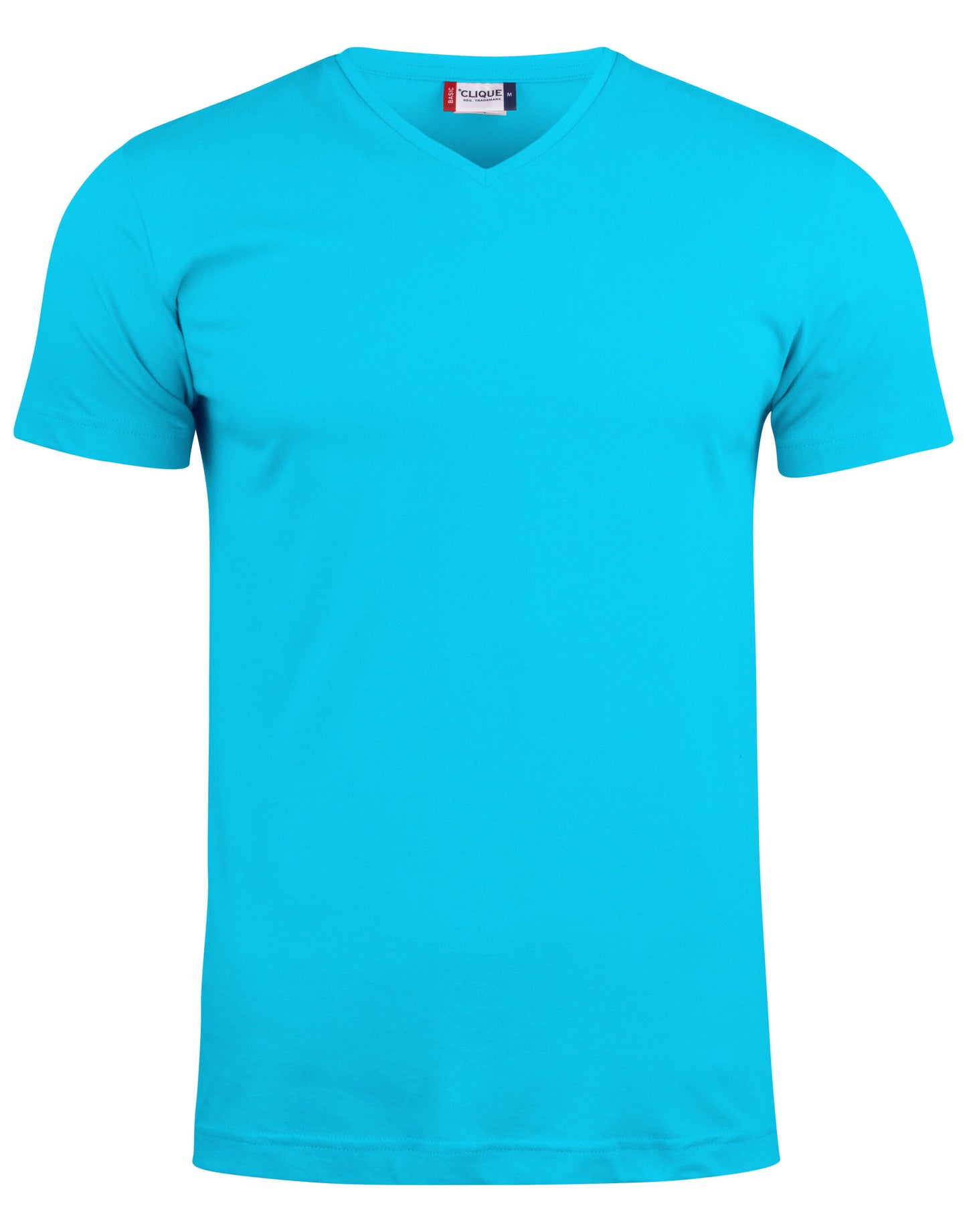Basic-T V-neck - Turquoise