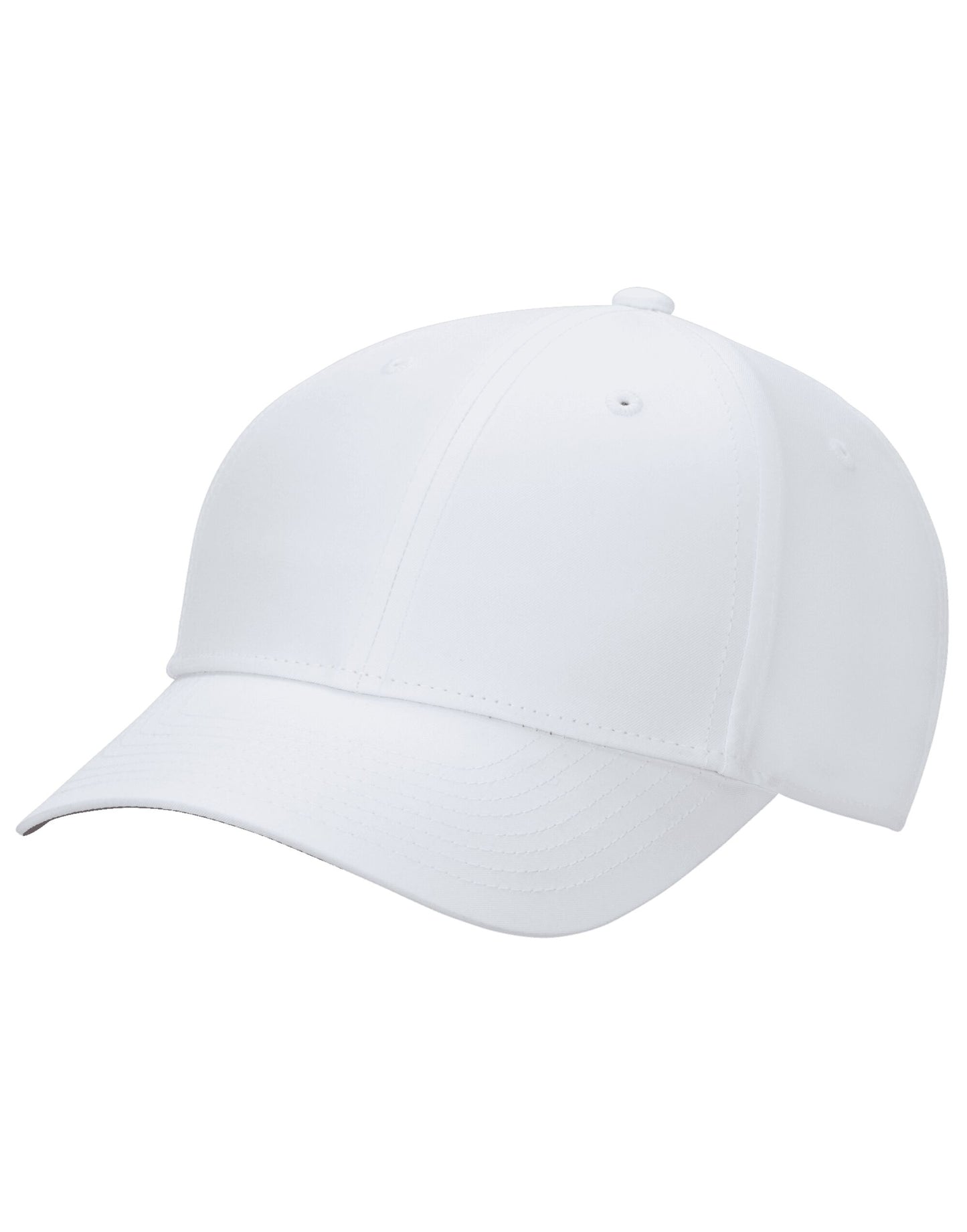 Structured Blank Front Cap - White/Black
